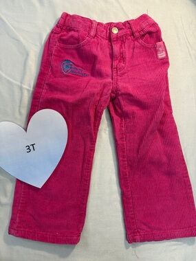 Strawberry Shortcake - Vintage - Pink Kids Corduroy Pants
